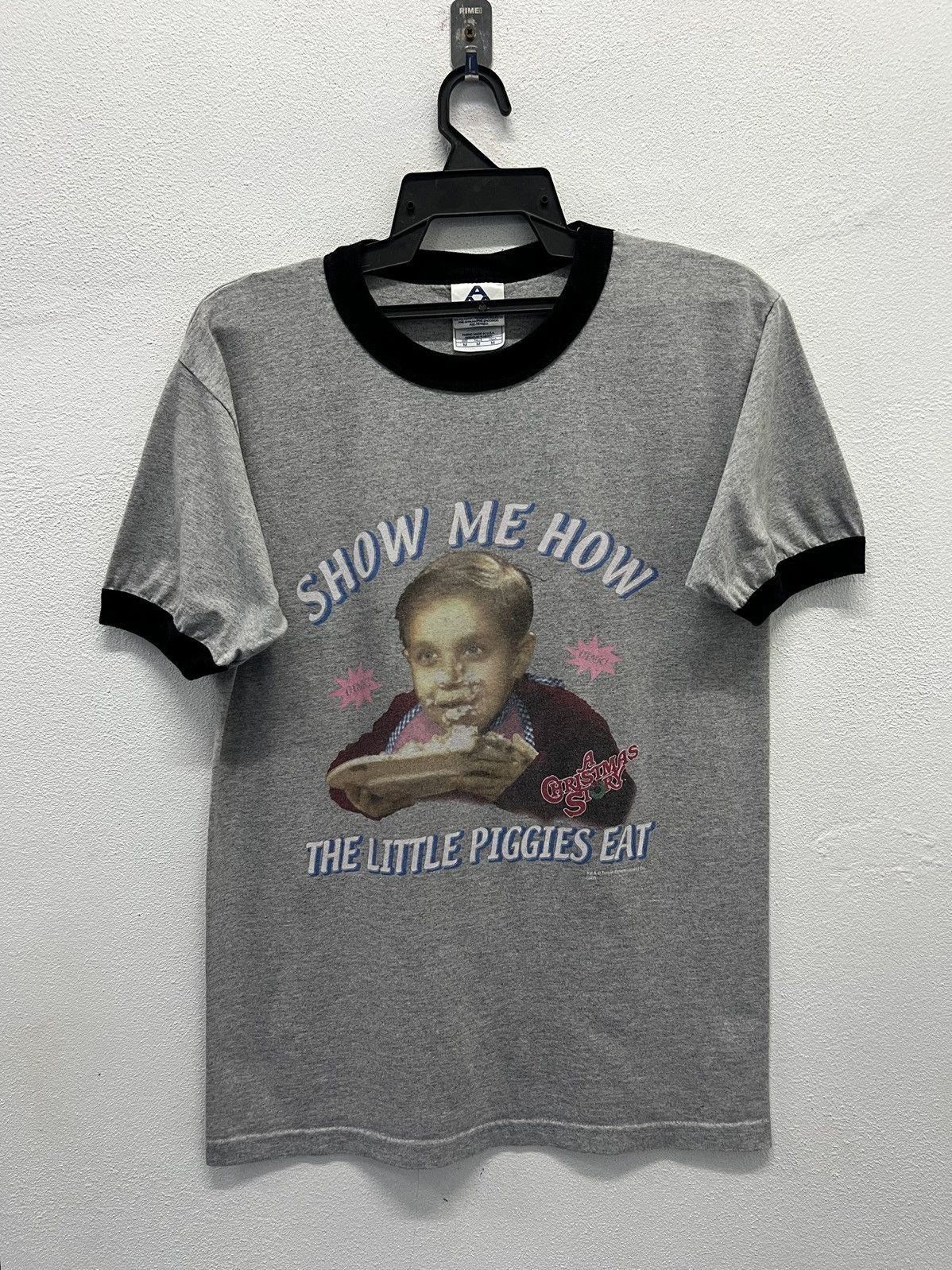 Vintage VINTAGE ALSTYLE SHOW ME HOW THE LITTLE PIGGIES EAT SHIRT Size US M / EU 48-50 / 2 - 1 Thumbnail