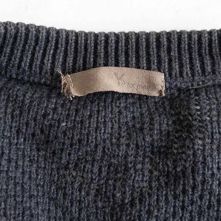 Y's Y's size os 1980s Black Wool Sweater Size US M / EU 48-50 / 2 - 6 Thumbnail