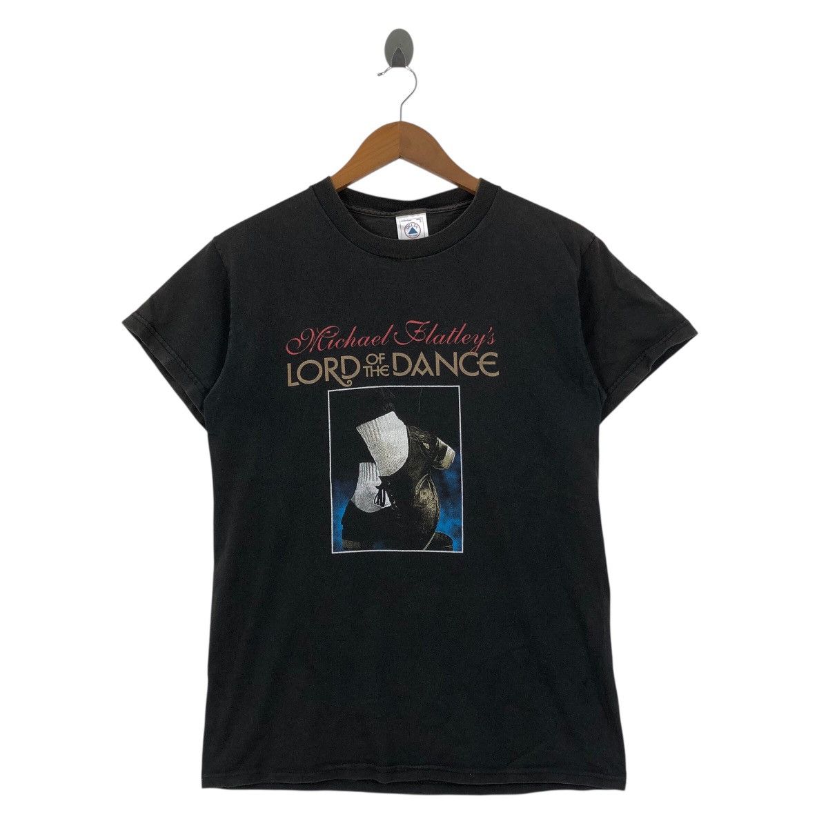 Other Vintage 90s MICHAEL FLATLEY Lord Of The Dance Faded T-Shirt Size US S / EU 44-46 / 1 - 2 Thumbnail