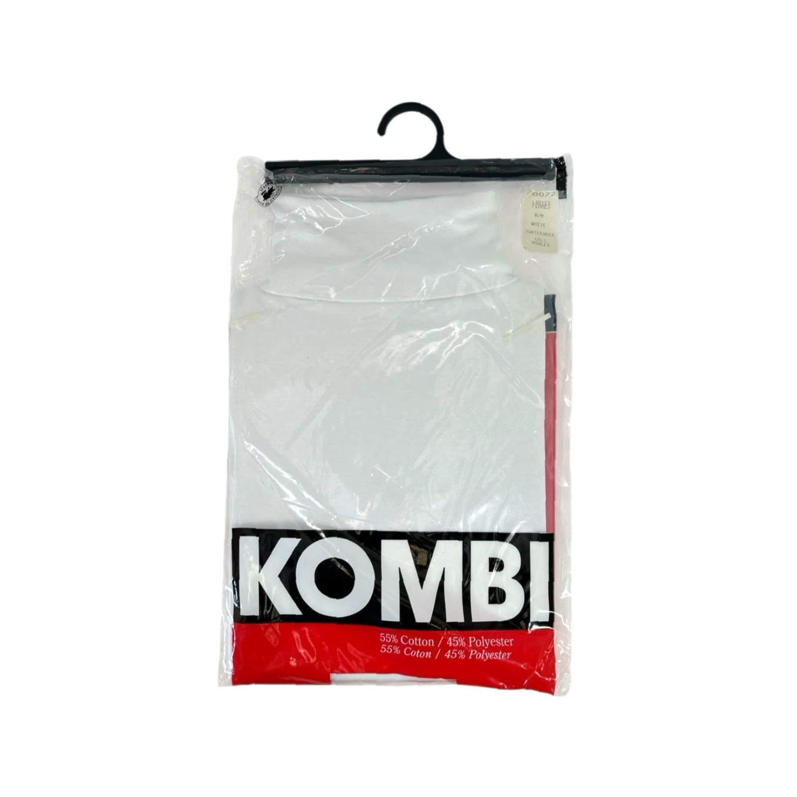 Vintage VINTAGE Kombi Turtleneck Shirt Womens Medium Deadstock NIP 90s Canada White 90s Mens Girls Womens Size M / US 6-8 / IT 42-44 - 2 Thumbnail