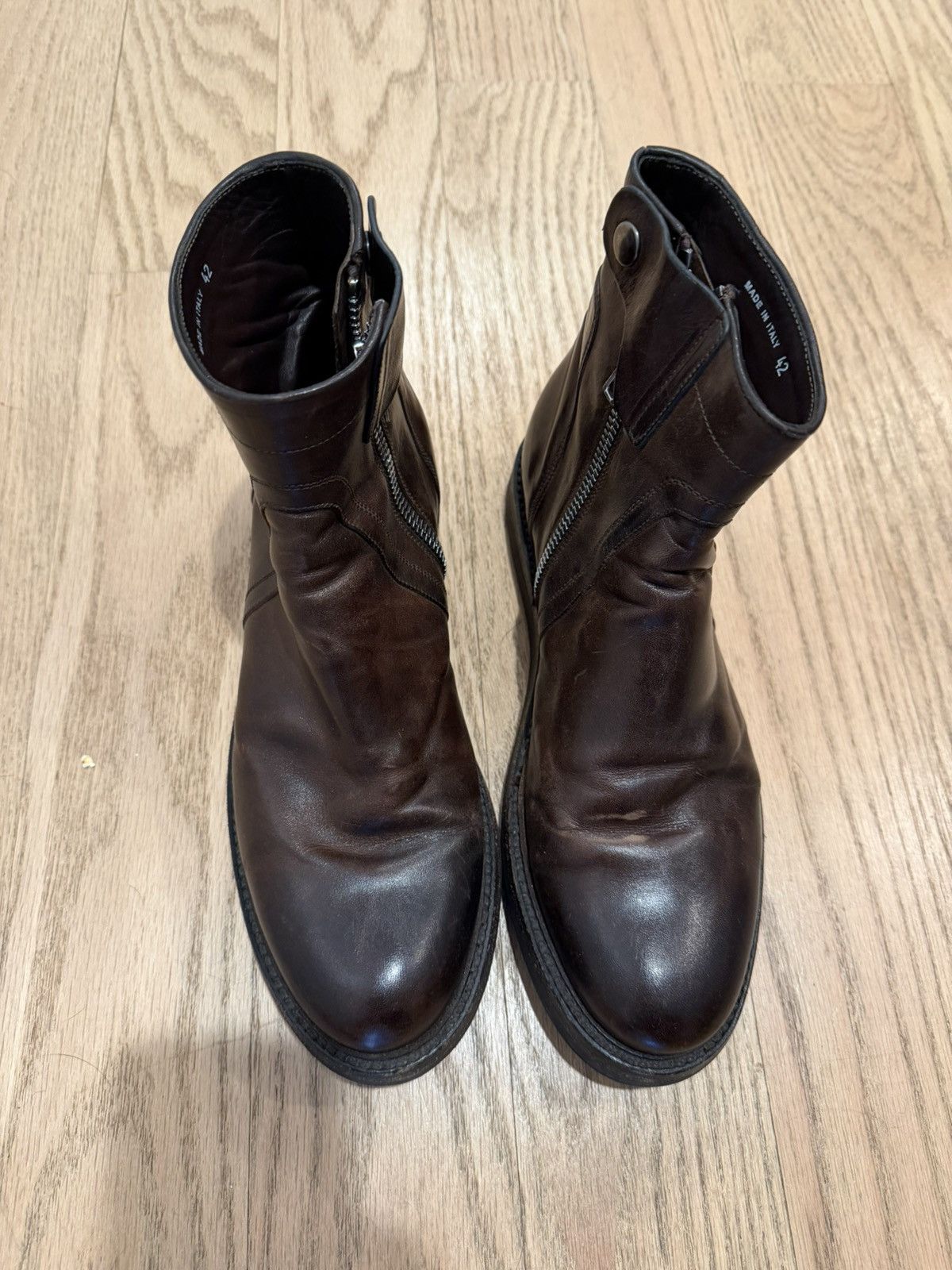 Zip Up Boots