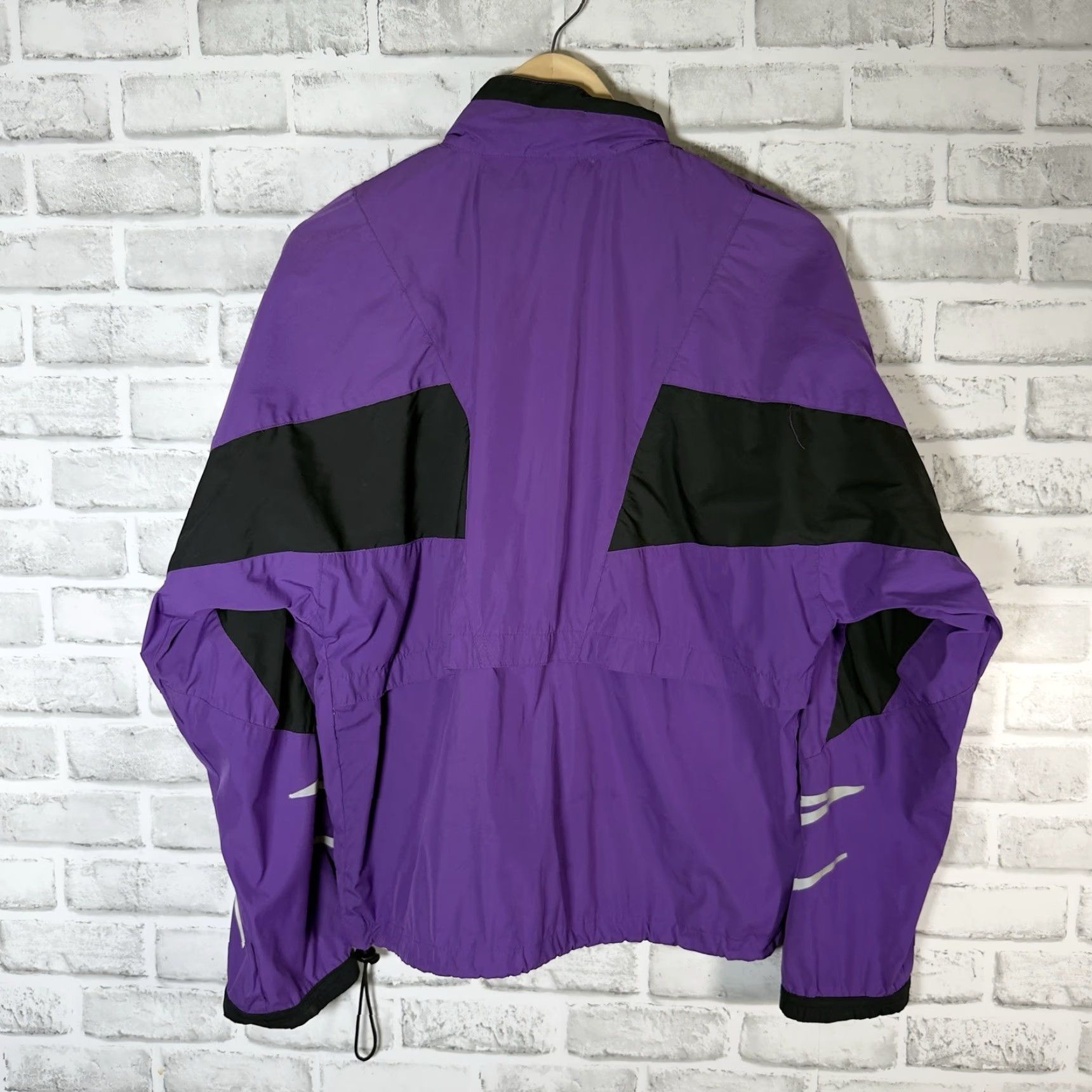 Nike VTG Nike FIT International Jacket Windbreaker Full Zip Mens S Purple Polyester Size US S / EU 44-46 / 1 - 5 Thumbnail