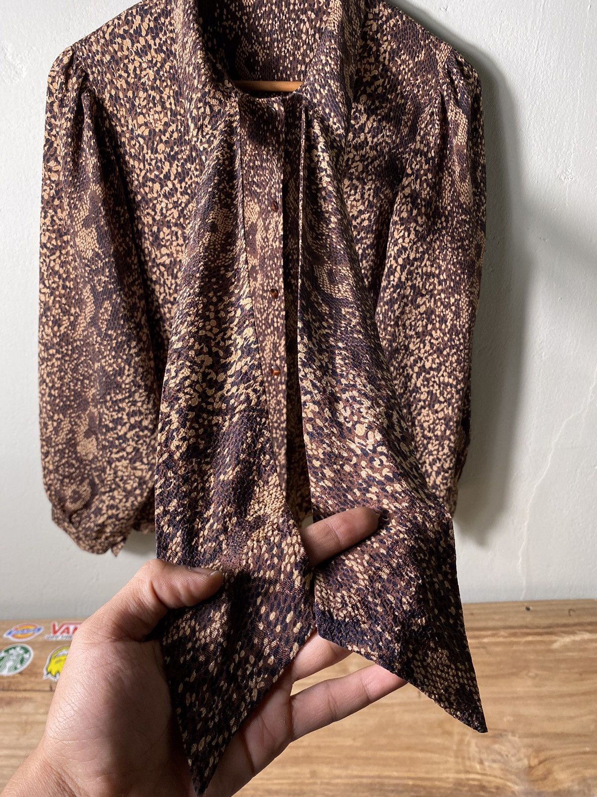 Other × Vintage RARE Amazing Botton Ups Snake Motif Size ONE SIZE - 6 Thumbnail