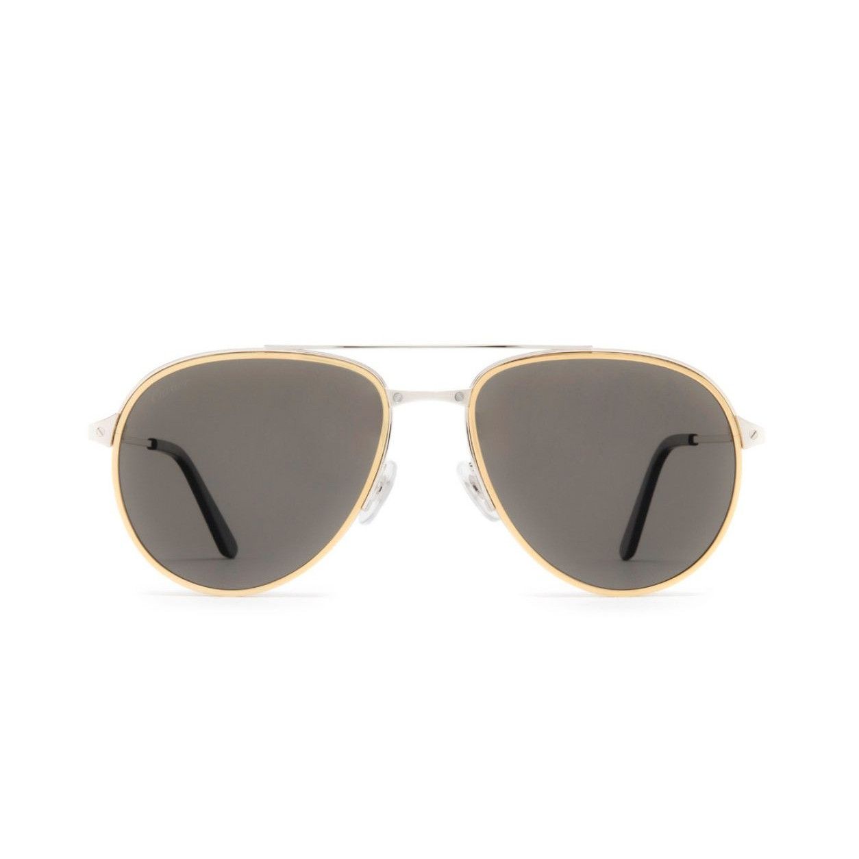 Cartier Cartier CT0325S - 005 Aviator Silver / Grey(CT0325S-005-59) Size ONE SIZE - 2 Thumbnail