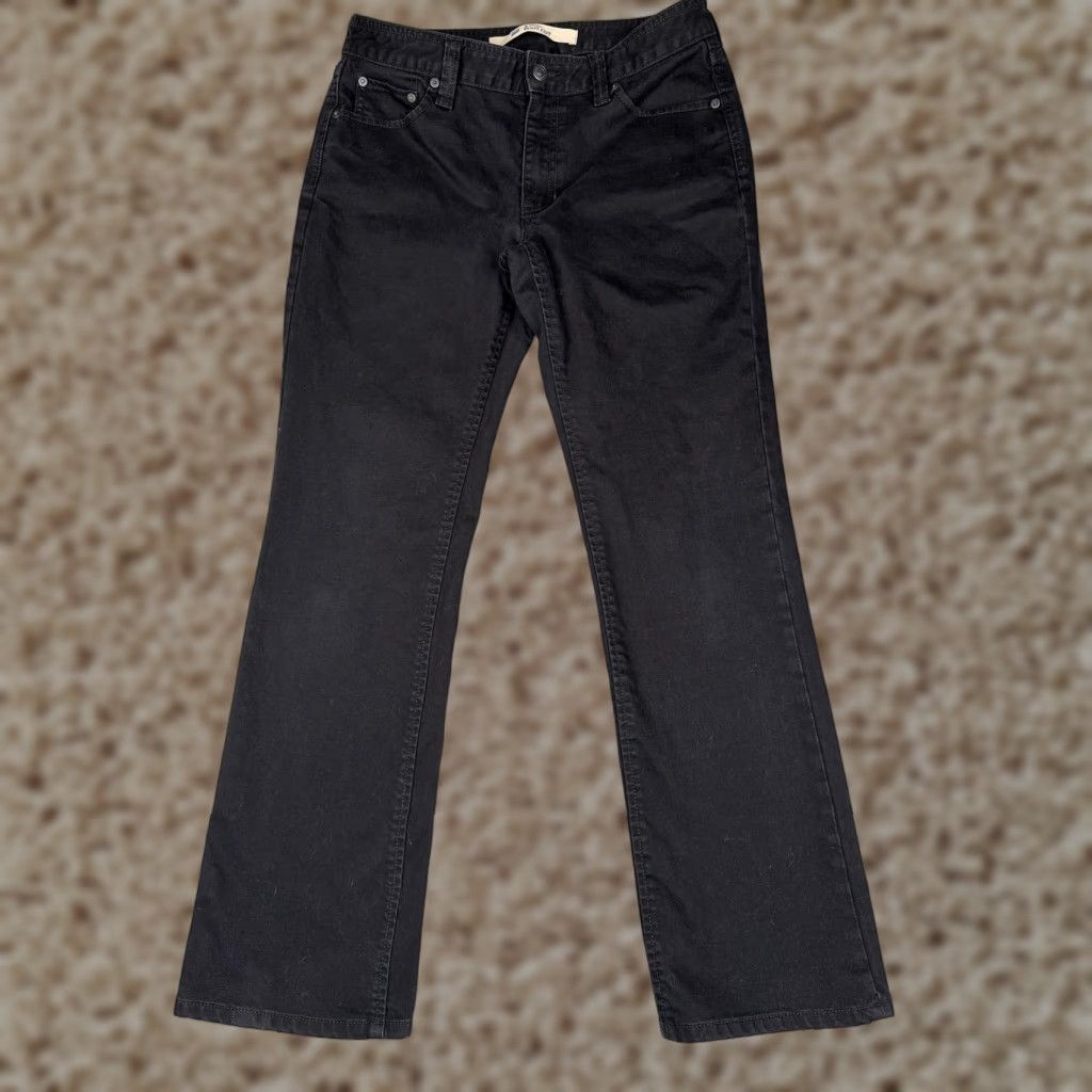Gap VINTAGE Gap Jeans Womens 5-Pocket Boot Cut Denim Black 29x30 Regular Mid 1969 Gap Size 29" - 1 Thumbnail