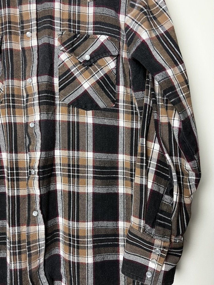 Vintage Vintage 1980's-1990's Ely Cattleman Button Up Flannel Size US L / EU 52-54 / 3 - 5 Thumbnail