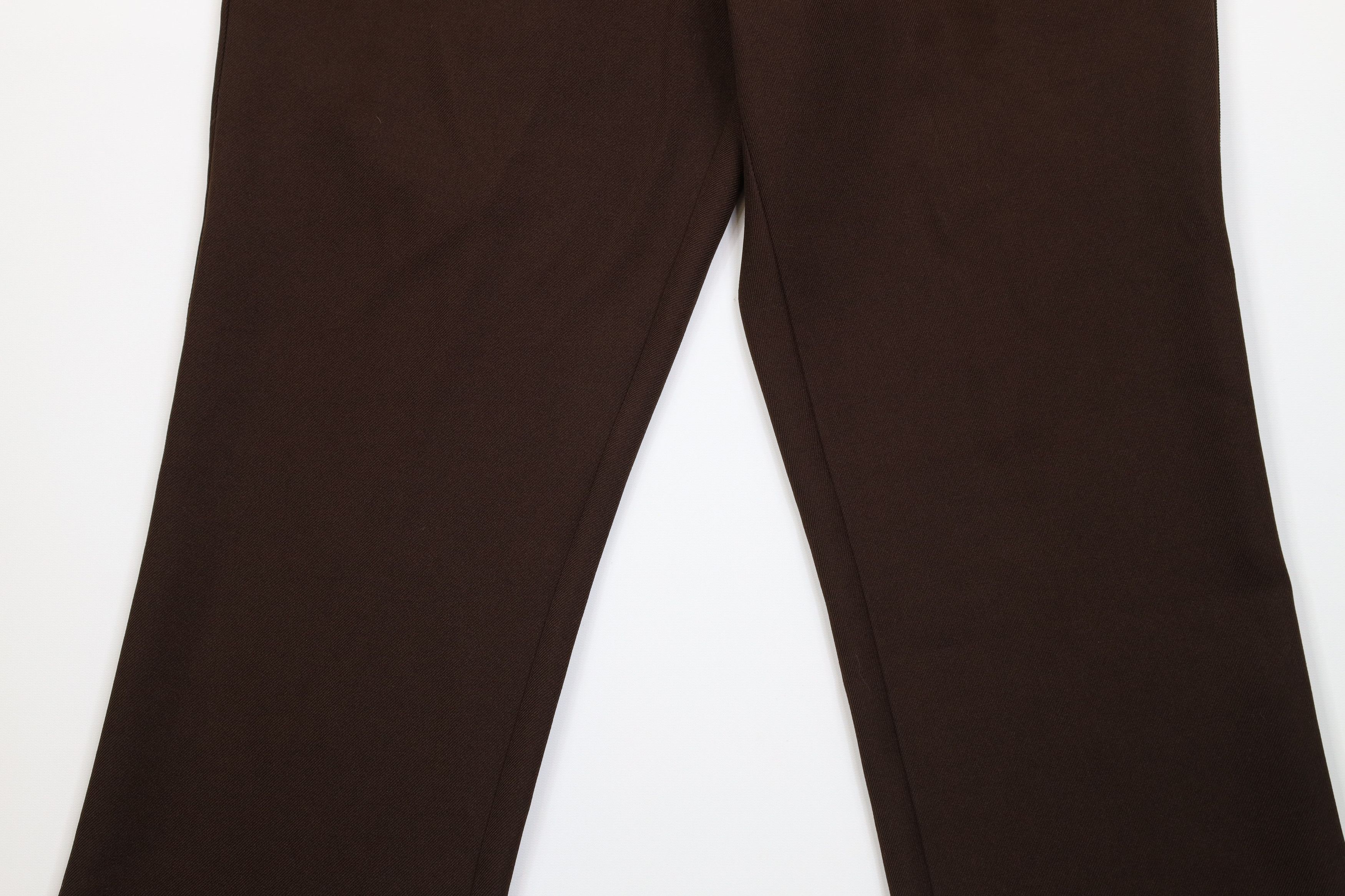 Vintage Vintage 90s Streetwear Flared Wide Leg Chino Pants Brown Size US 36 / EU 52 - 3 Thumbnail