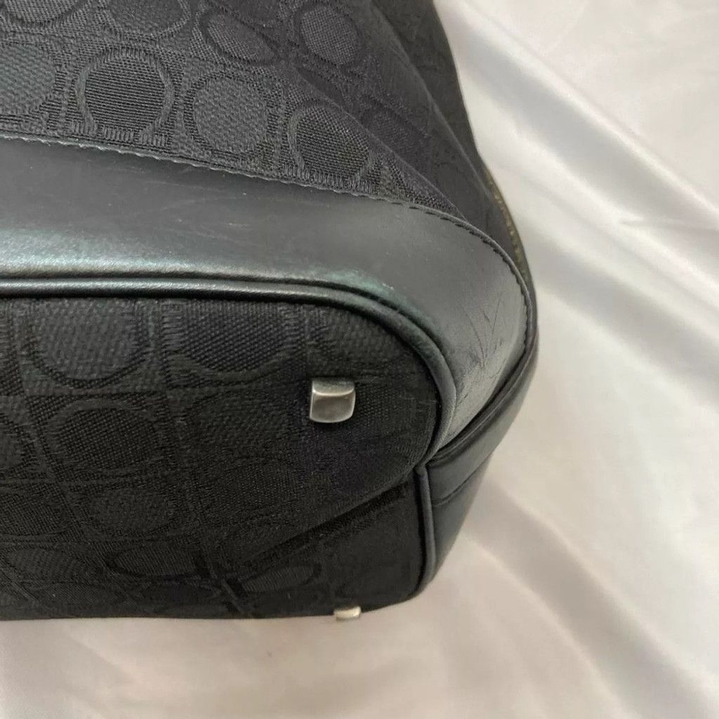 Salvatore Ferragamo Salvatore Ferragamo Black Monogram Hobo Bag Size ONE SIZE - 11 Thumbnail