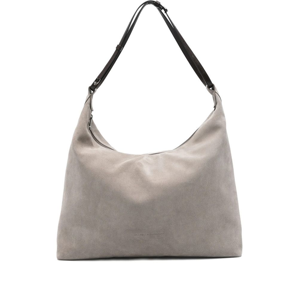 Brunello Cucinelli Brunello Cucinelli GREY Shoulder Bags Size ONE SIZE - 1 Thumbnail