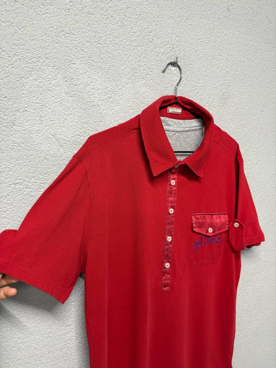 John Galliano Galliano mens polo shirt Large Size US L / EU 52-54 / 3 - 4 Thumbnail