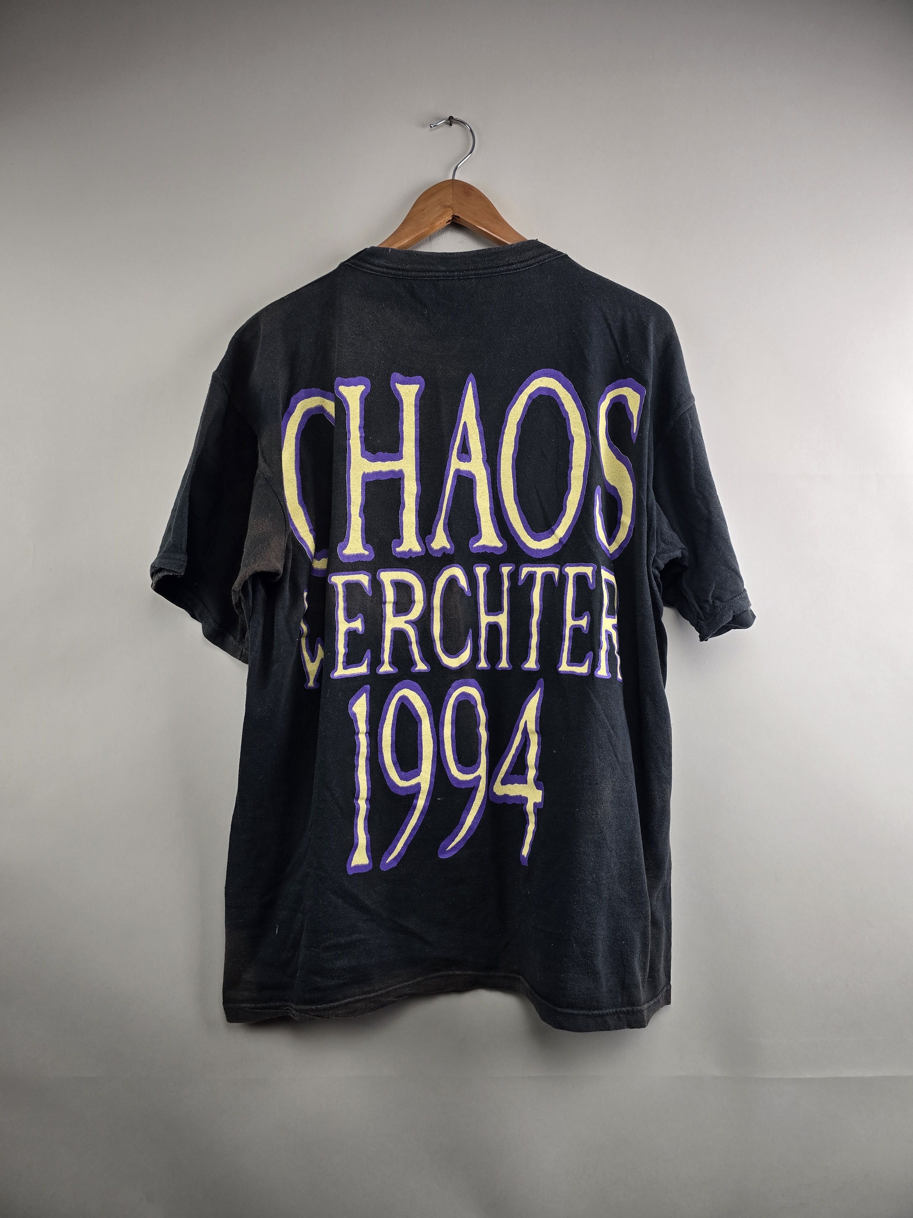 Band Tees × Vintage 1994 Sepultura Chaos AD XL 22.5" 29" Size US XL / EU 56 / 4 - 6 Thumbnail