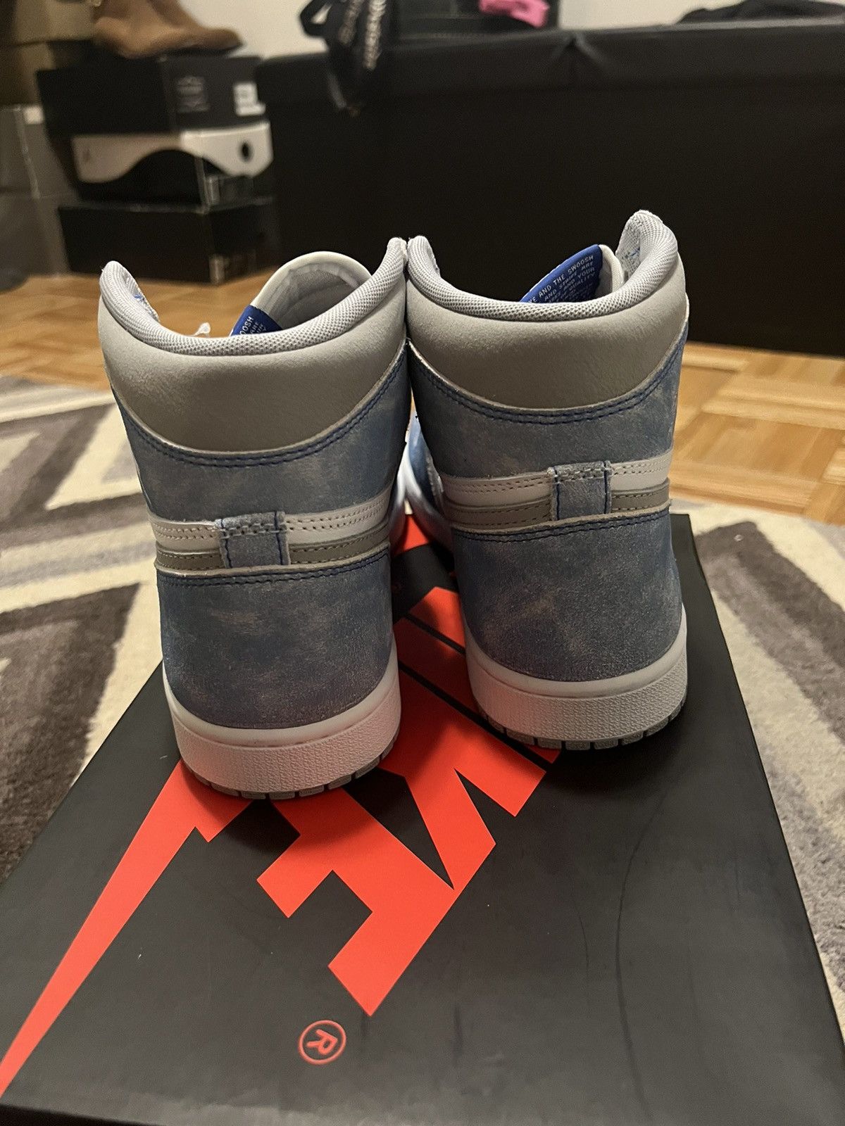 Jordan Brand × Nike Nike Air Jordan 1 Retro High OG Hyper Royal Size 9 Size US 9 / EU 42 - 5 Thumbnail