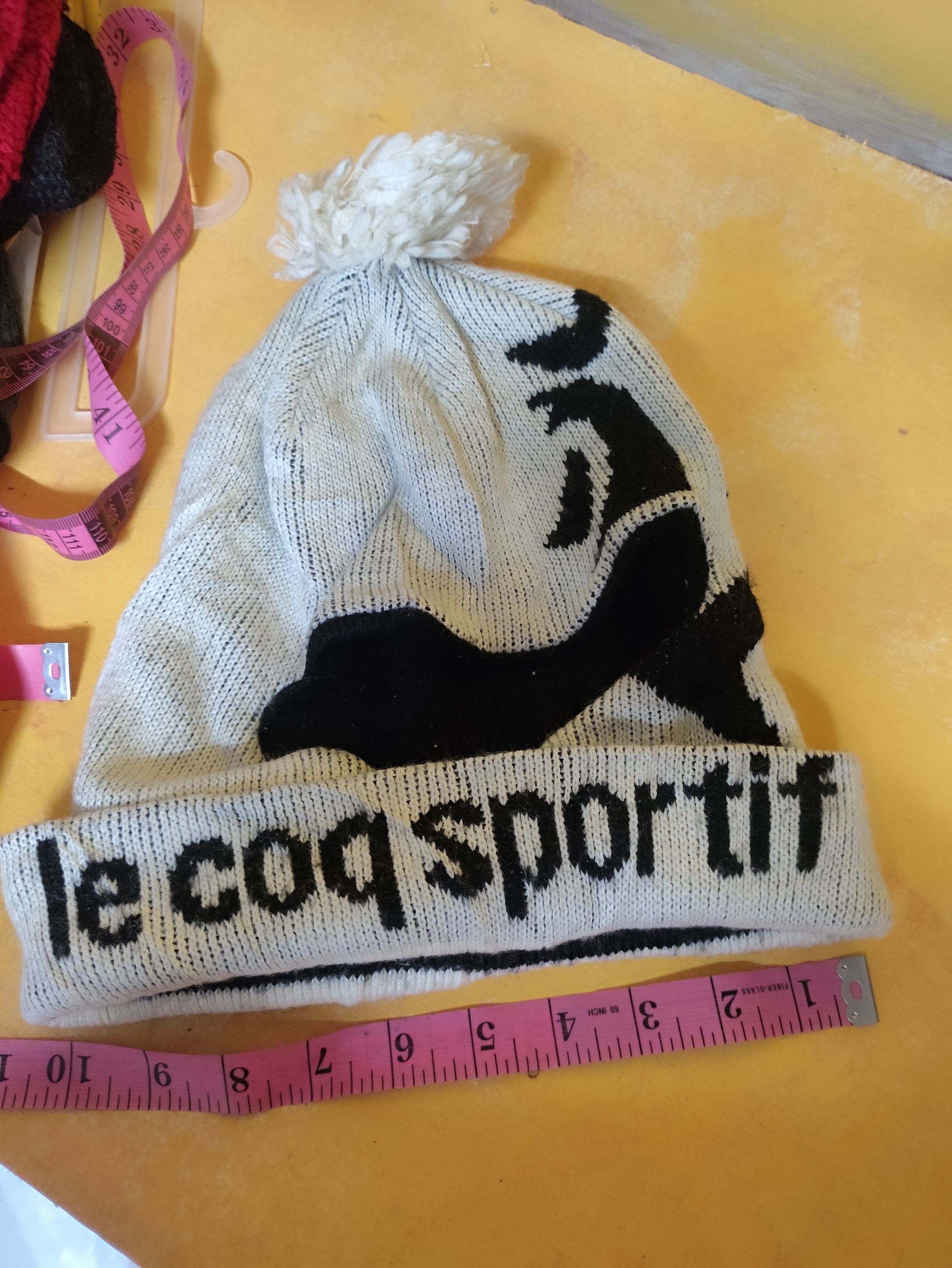 Le Coq Sportif Vintage Le Coq Sportif Beanie Snowcap Hat. Rare item Size ONE SIZE - 2 Thumbnail