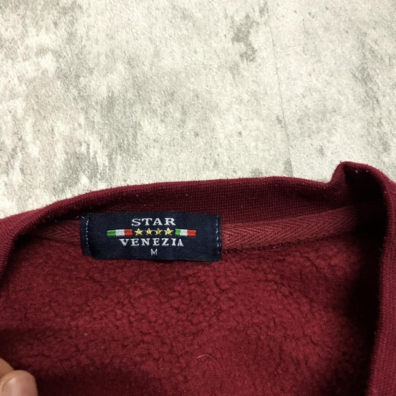 Other Burgundy and white Star Venezia sweatshirt Size US M / EU 48-50 / 2 - 3 Thumbnail