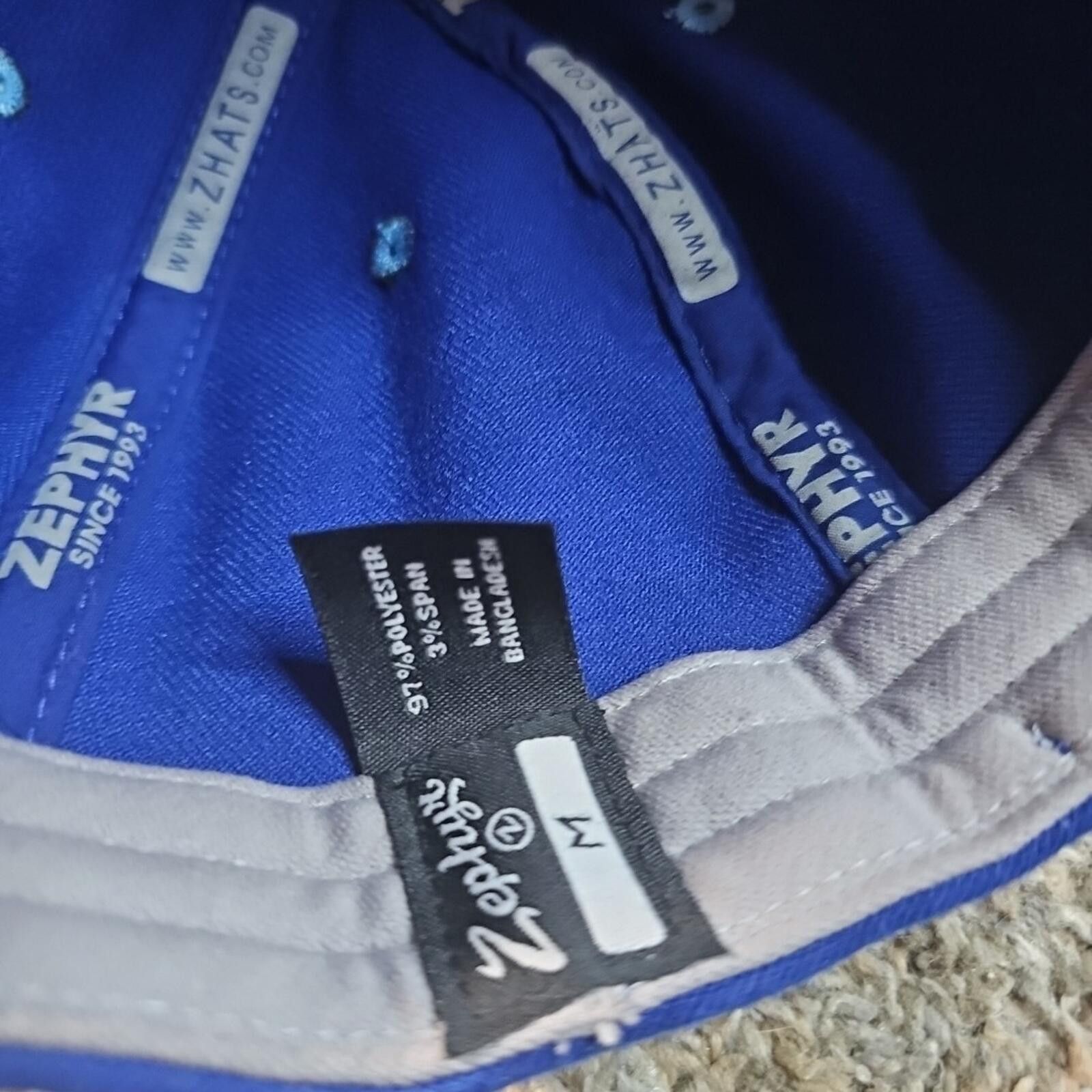 Zephyr Ultimate Sports Zephyr M Fitted Hat Size ONE SIZE - 7 Thumbnail