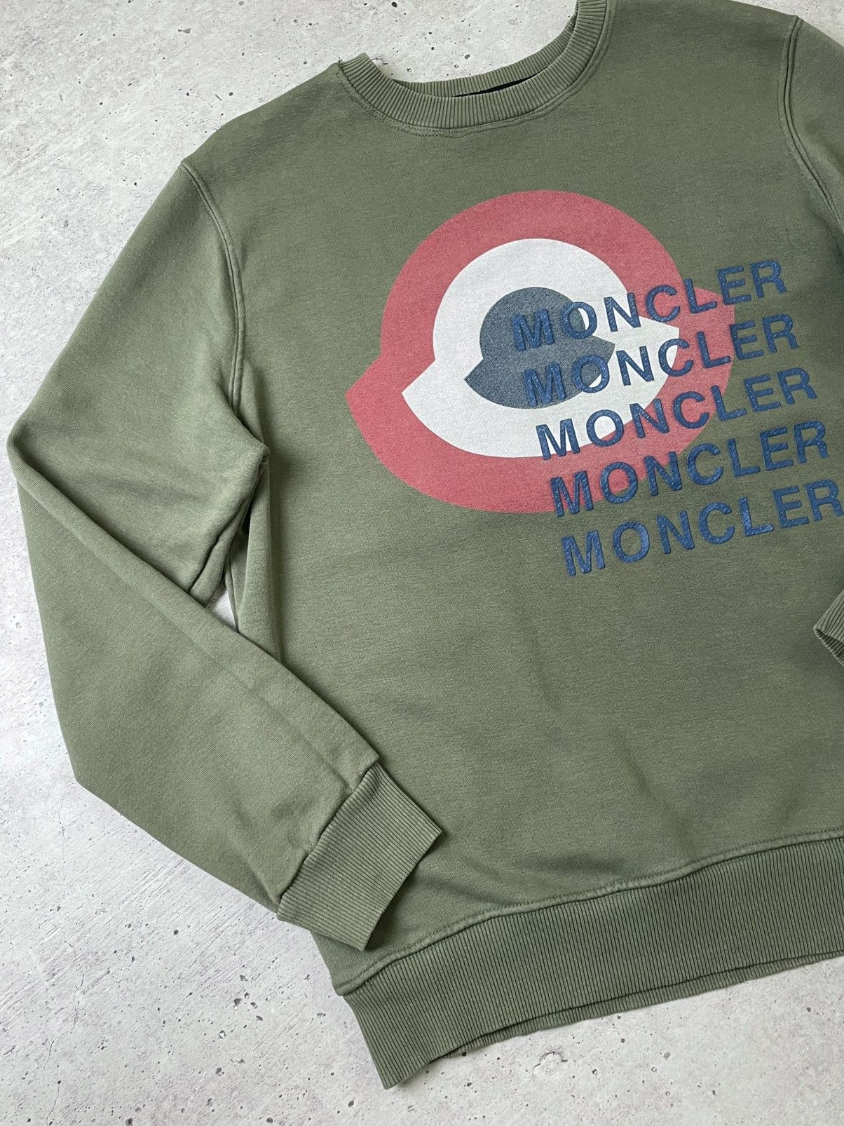 Moncler Vintage Moncler Logo Sweatshirt Size XL / US 12-14 / IT 48-50 - 3 Thumbnail