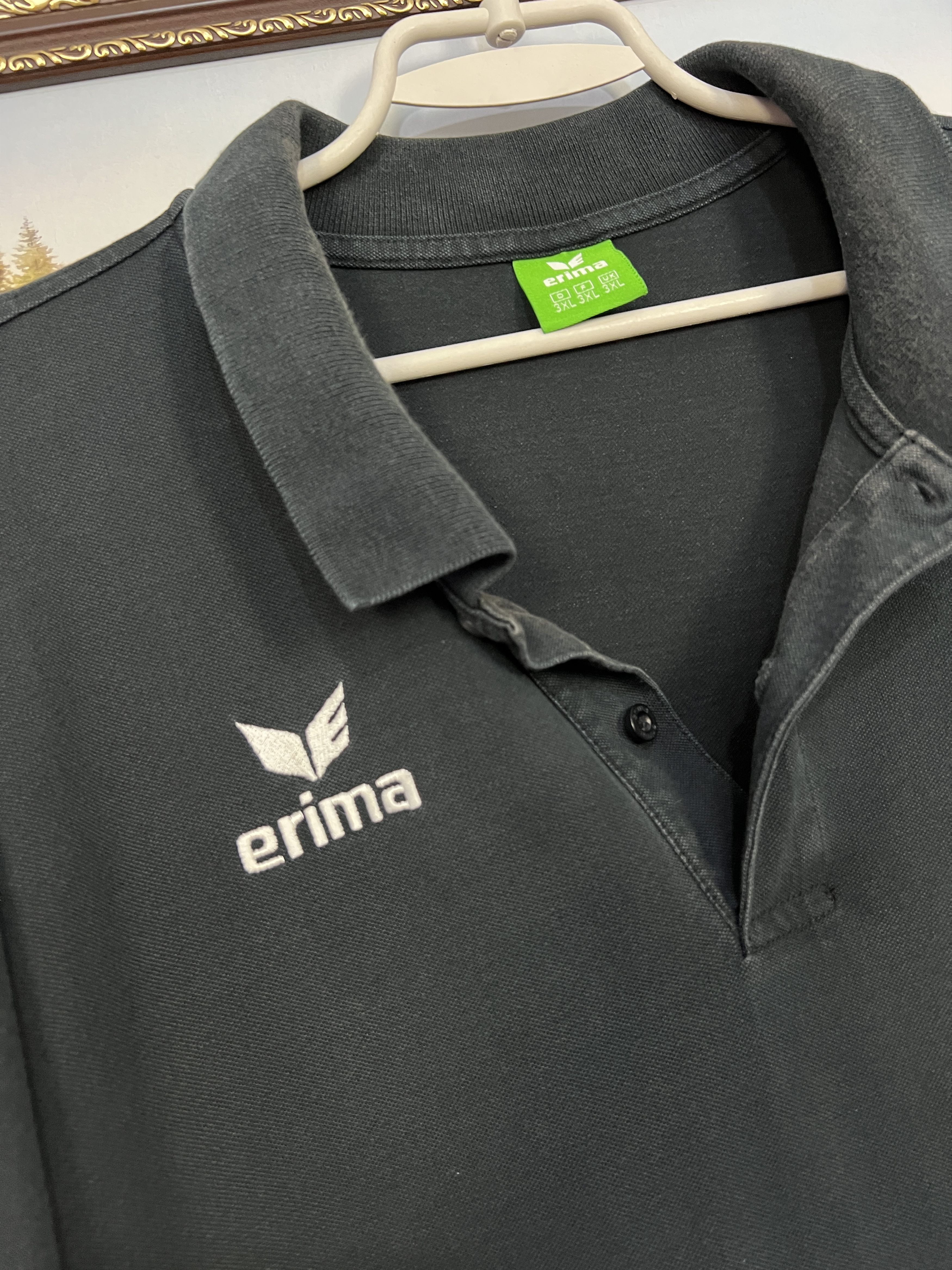Erima Vintage Erima 1. FC Koln Football Train Black Shirt Polo 3XL Size US XXL / EU 58 / 5 - 3 Thumbnail
