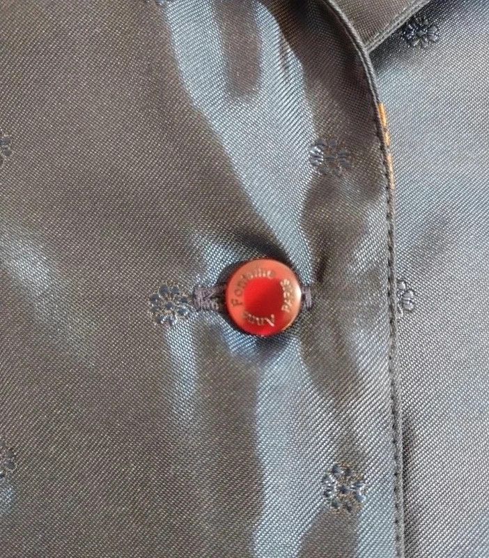 ANNE FONTAINE Anne Fontaine Paris Embroidered Satin Blazer Made in France Size M / US 6-8 / IT 42-44 - 6 Thumbnail