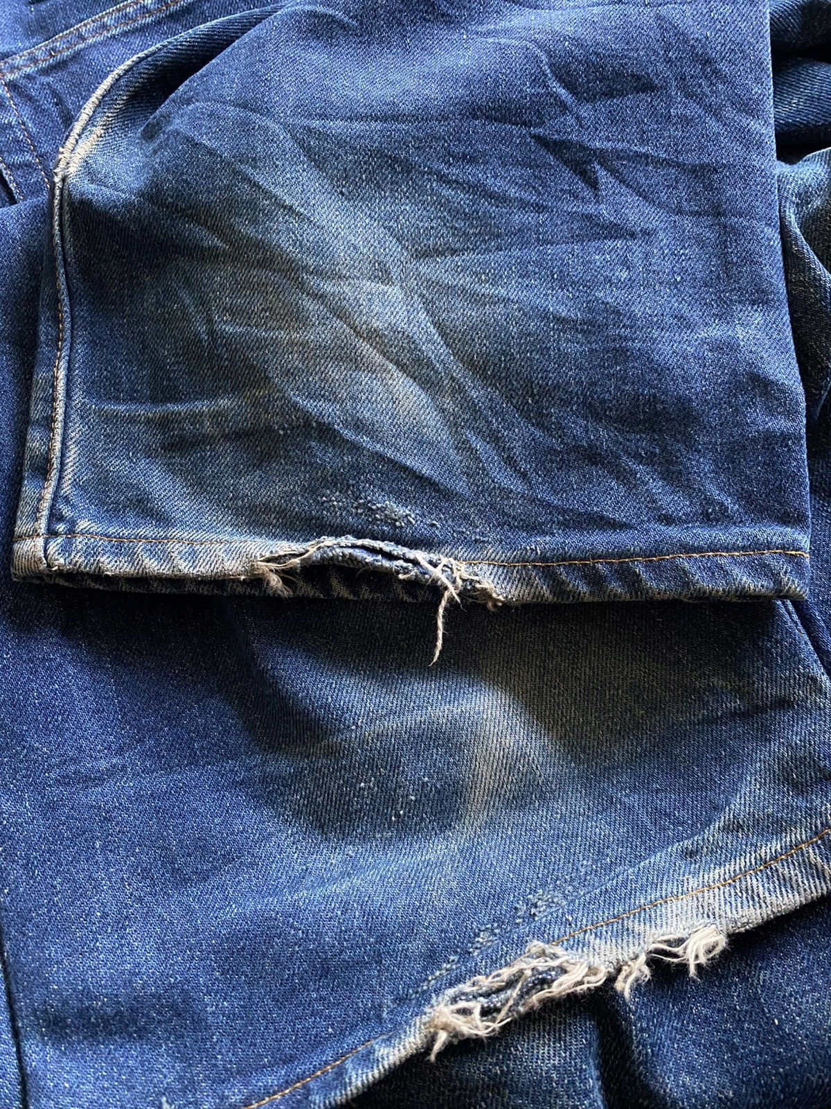 Levi's × Levi's Vintage Clothing × Vintage 🔥VTG LEVIS BIG E DENIM SELVEDGE USA Size US 30 / EU 46 - 4 Thumbnail