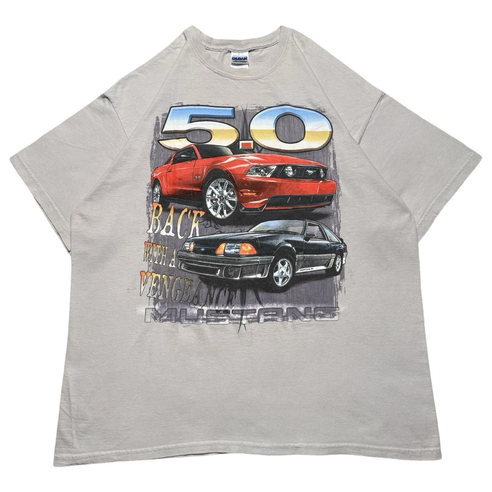Mustang Y2K Mustang 5.0 Back With A Vengeance Rap T Shirt Men's XL Size US XL / EU 56 / 4 - 1 Thumbnail