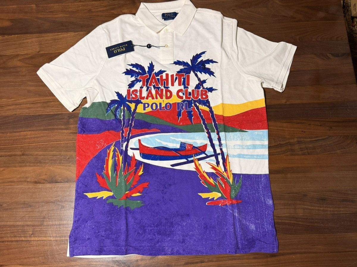 Polo Ralph Lauren Polo Ralph Lauren Classic Fit Mesh Graphic Shirt Size XL Size US XL / EU 56 / 4 - 6 Thumbnail