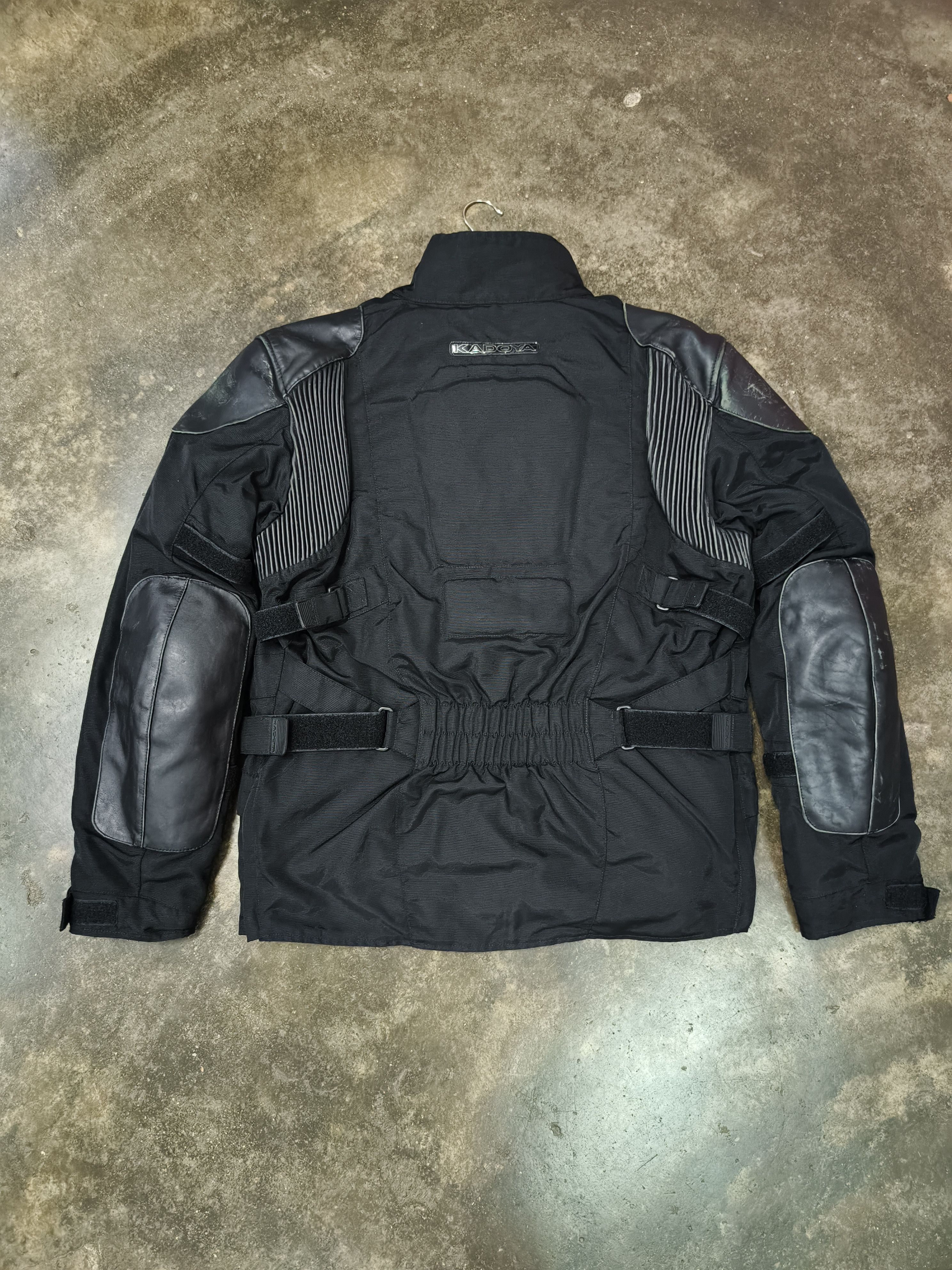 Kadoya KADOYA PADDING LEATHER MOTORCYCLE JACKET DISTRESSED Size US XL / EU 56 / 4 - 2 Thumbnail