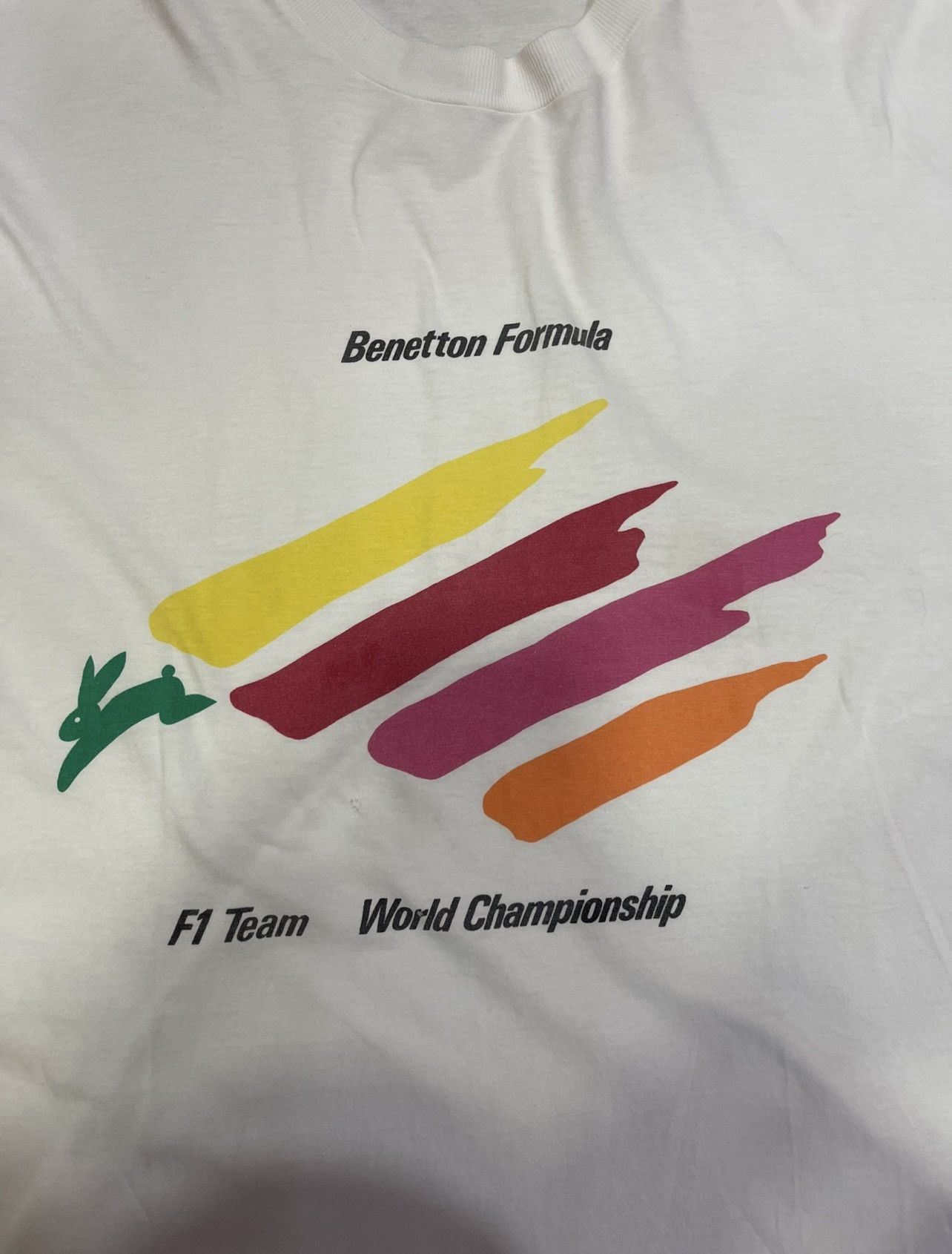 Vintage Benetton Formula Size US XL / EU 56 / 4 - 2 Thumbnail