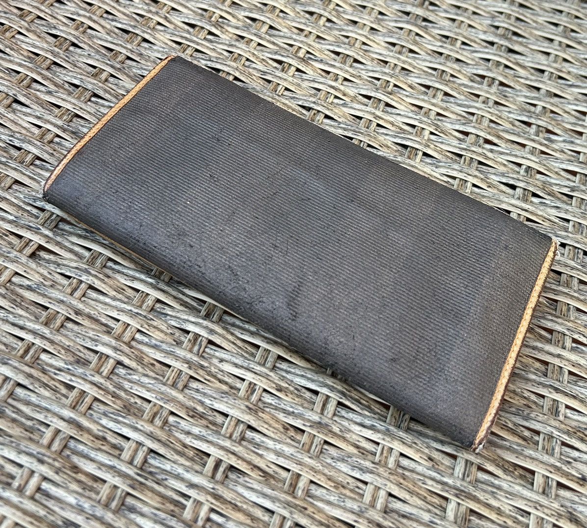 Fendi × Vintage Vintage Fendi Pequin Leather Long Wallet Made In Italy Size ONE SIZE - 2 Thumbnail
