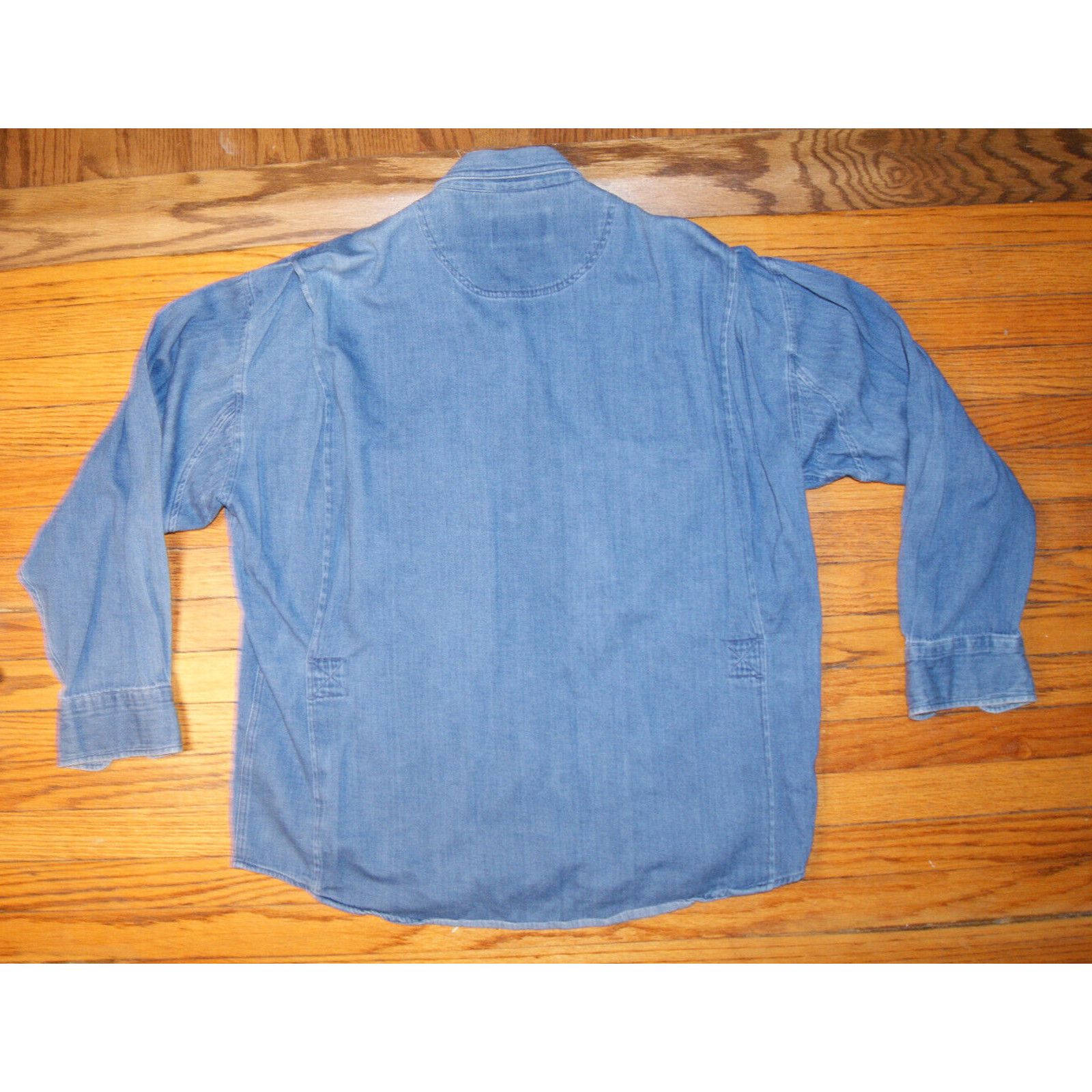 Cabelas Cabelas Shirt Mens Large Denim Button Up Hunting Safari Vtg Size US L / EU 52-54 / 3 - 4 Thumbnail