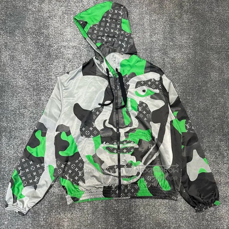 Louis Vuitton Louis Vuitton New Portrait Full Print Old Flower Storm Jac Size US XL / EU 56 / 4 - 1 Thumbnail