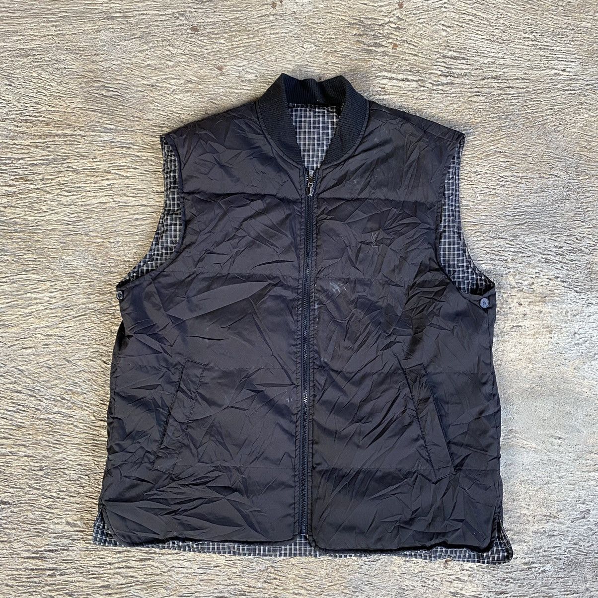 Vintage × Yves Saint Laurent Yves Saint Laurent YSL Vintage Puffer Vest Jacket Reversible Size US L / EU 52-54 / 3 - 5 Thumbnail