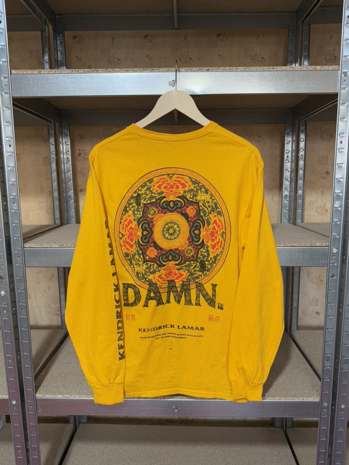 Band Tees × Kendrick Lamar × Top Dawg Entertainment Kendrick Lamar DAMN Tour 2017 Longsleeve T-Shirt Size US M / EU 48-50 / 2 - 2 Thumbnail