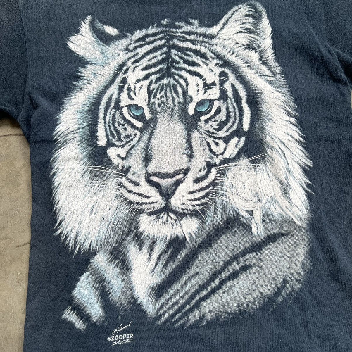 Vintage 1990’s Zooper by Anvil Single Stitch T-Shirt Size US M / EU 48-50 / 2 - 3 Thumbnail