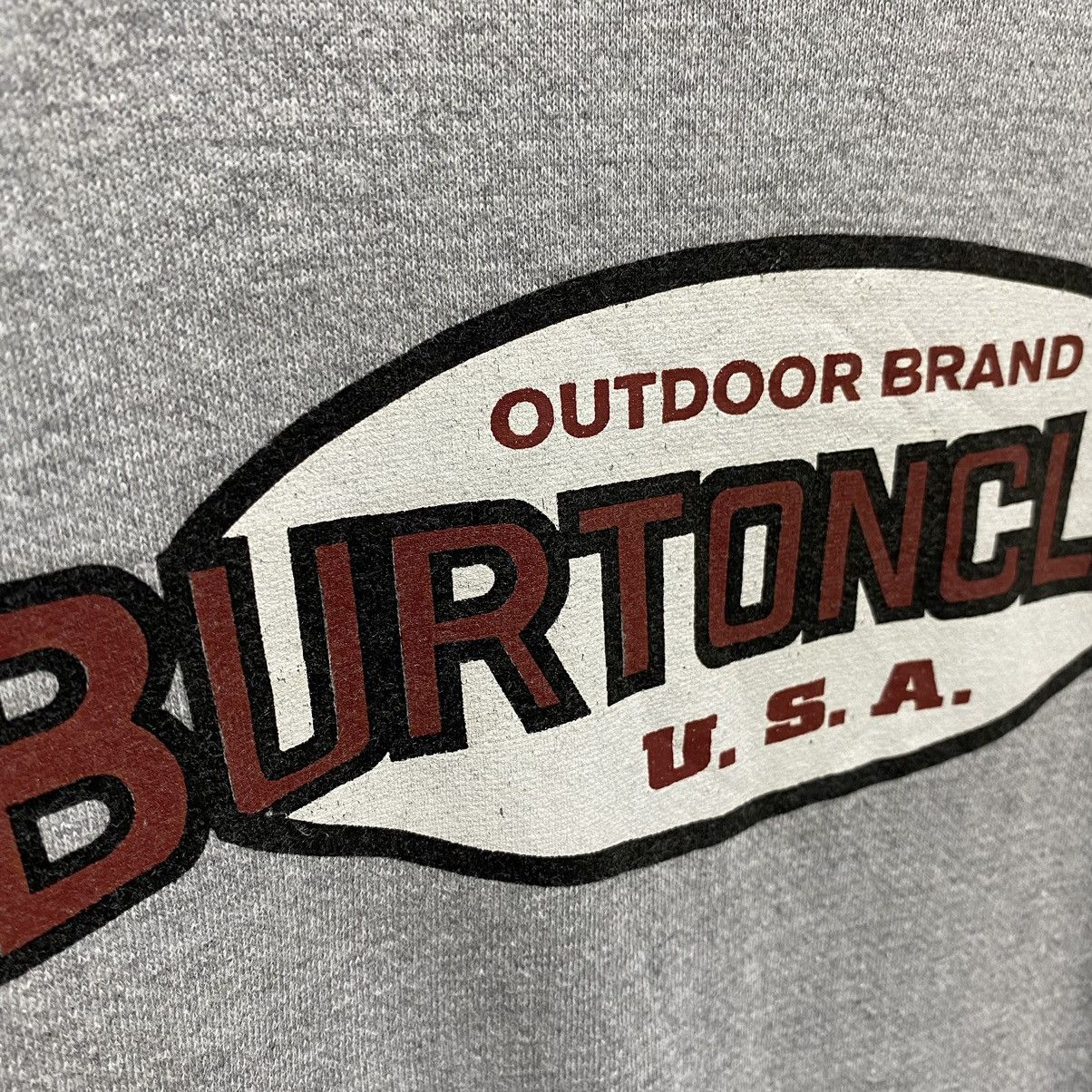 Burton Vintage Burton Club USA Sweatshirt 90s Grey Outdoor Brand Size US L / EU 52-54 / 3 - 7 Thumbnail