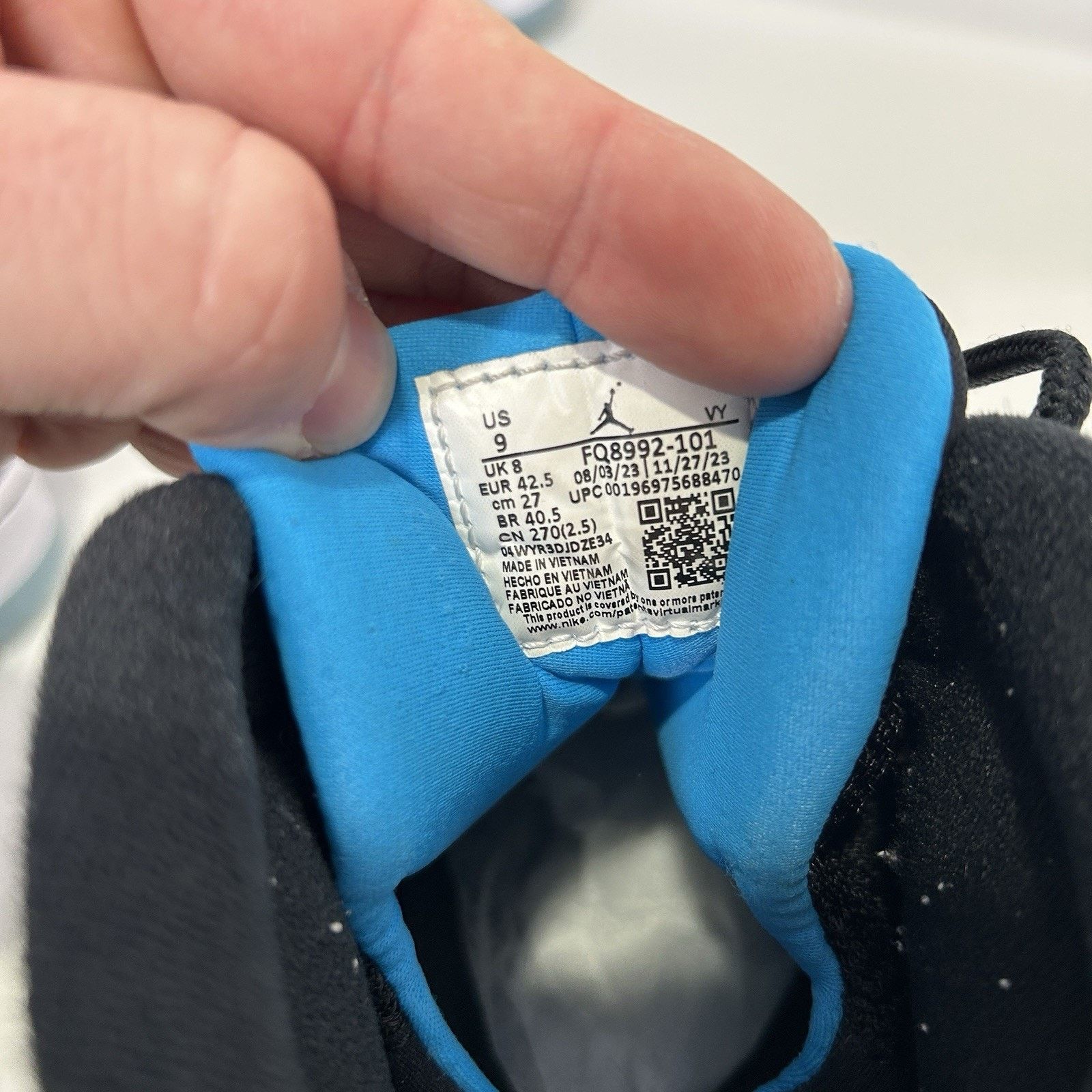 Nike Air Jordan 9 Retro OG “Summit White Powder Blue”