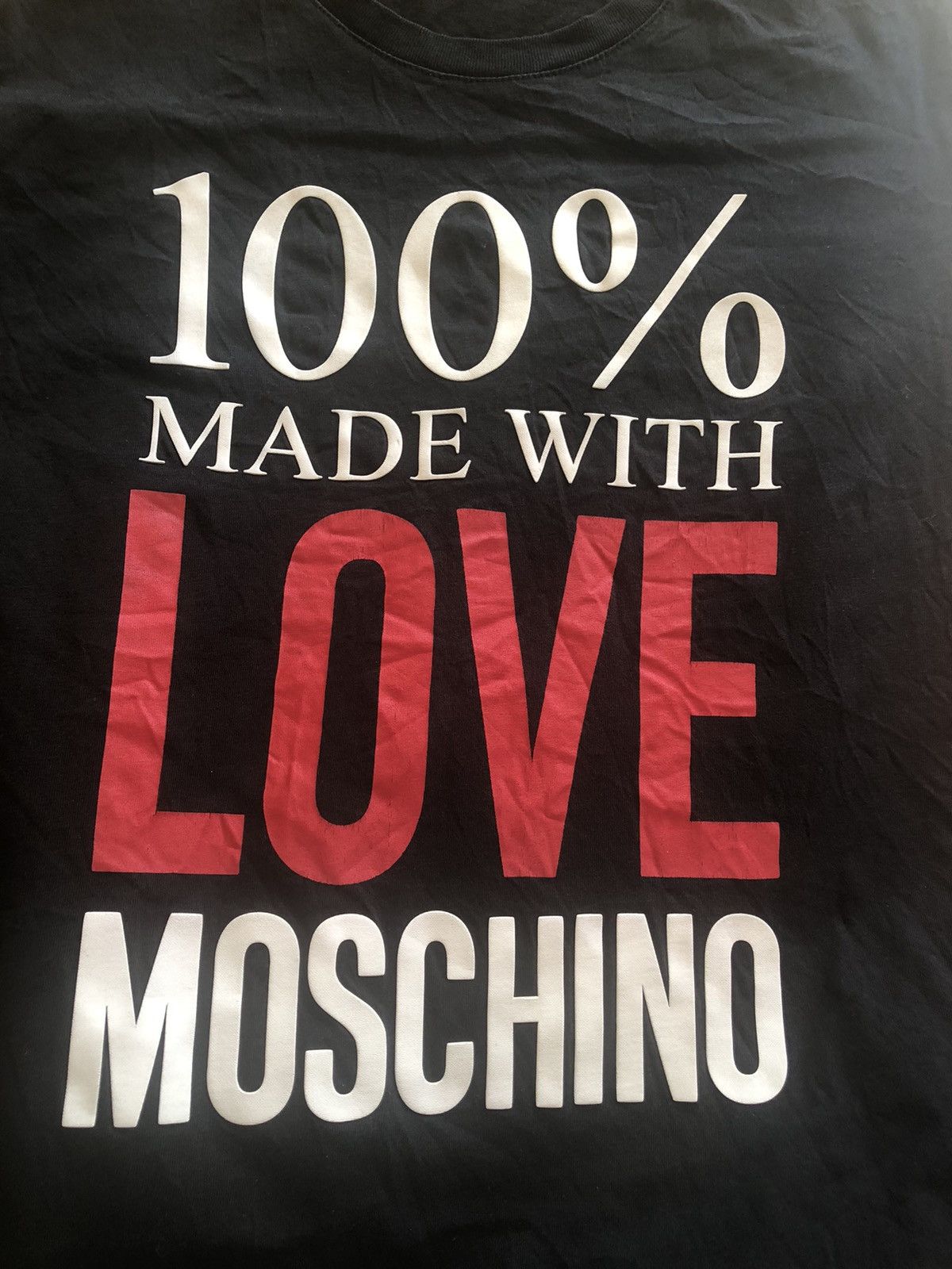 Moschino LOVE MOSCHINO VINTAGE DESIGNER TEE SHIRT Size US S / EU 44-46 / 1 - 2 Thumbnail