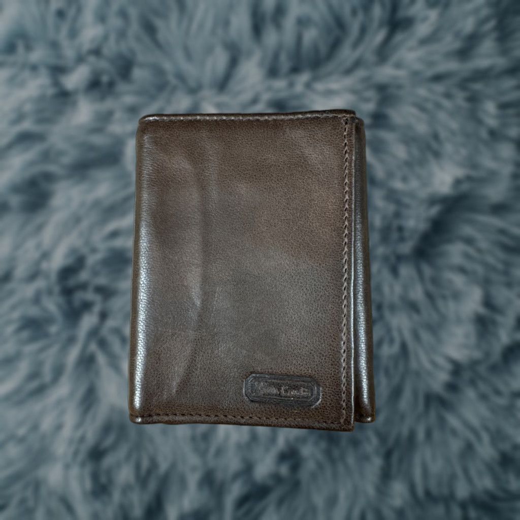 Pierre Cardin Pierre Cardin Wallet Trifold Genuine Brown Leather Men’s Tri Fold Brown Wallet Mens Leather Pierre Cardin Tri Fold Wallet Size ONE SIZE - 1 Thumbnail