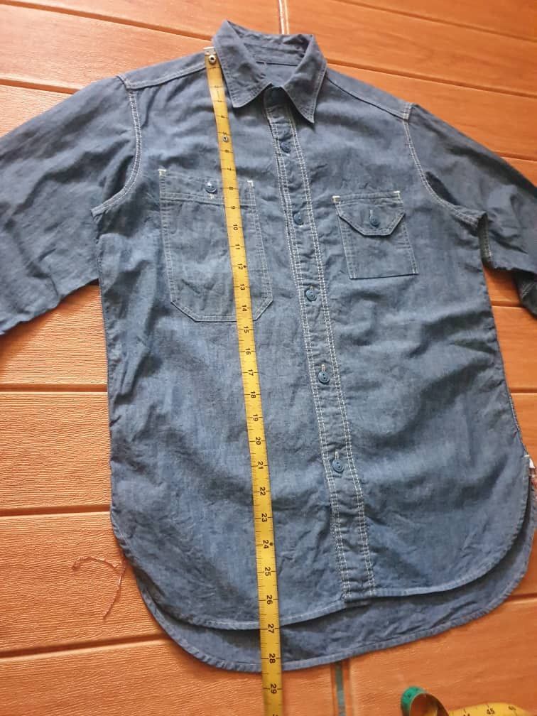Japanese Brand 💥Sunny Inc Japanese brand chambray shirt Size US M / EU 48-50 / 2 - 8 Thumbnail