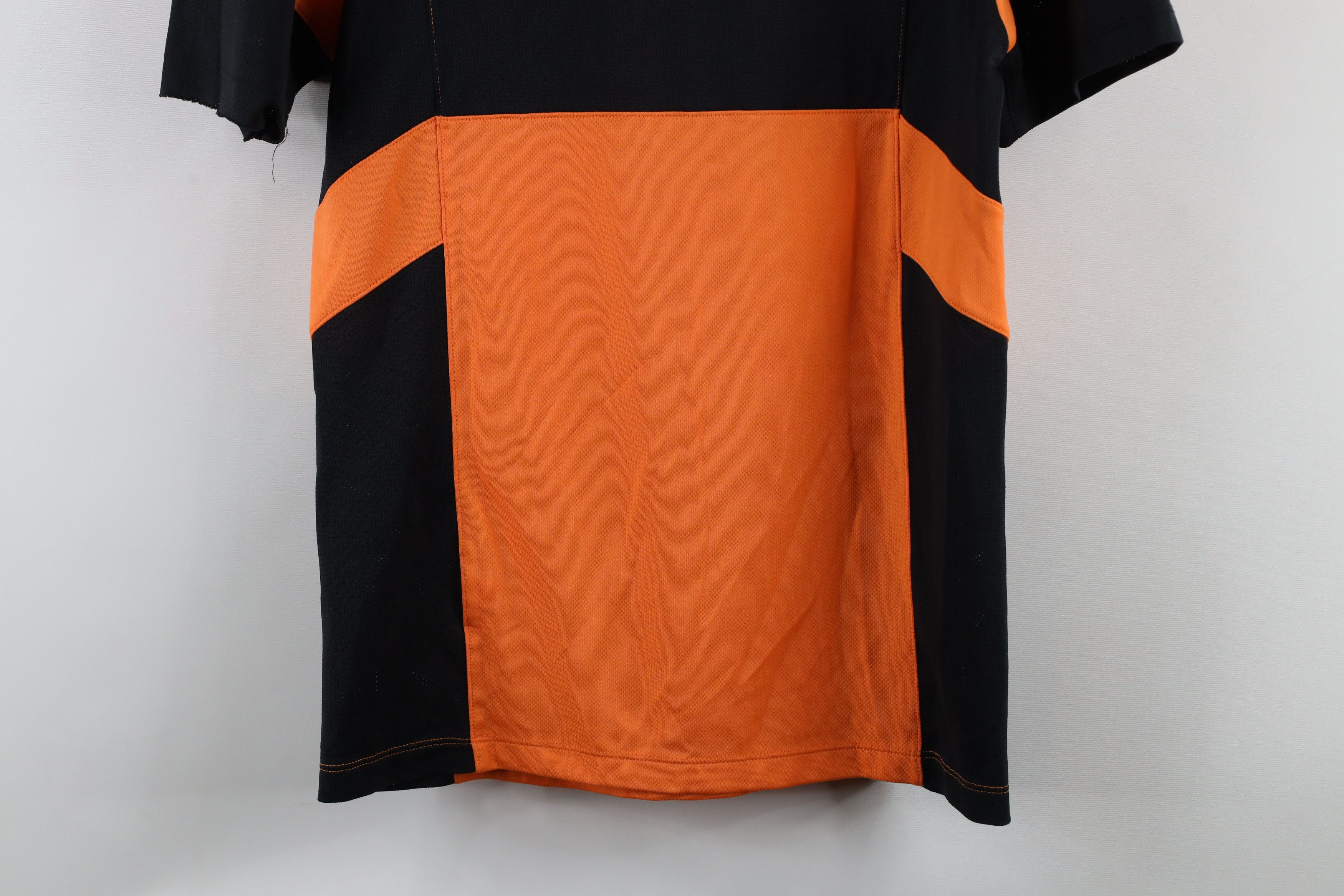 Nike × Vintage Vintage Nike Total 90 Mini Swoosh Distressed Soccer Jersey Size US S / EU 44-46 / 1 - 13 Thumbnail