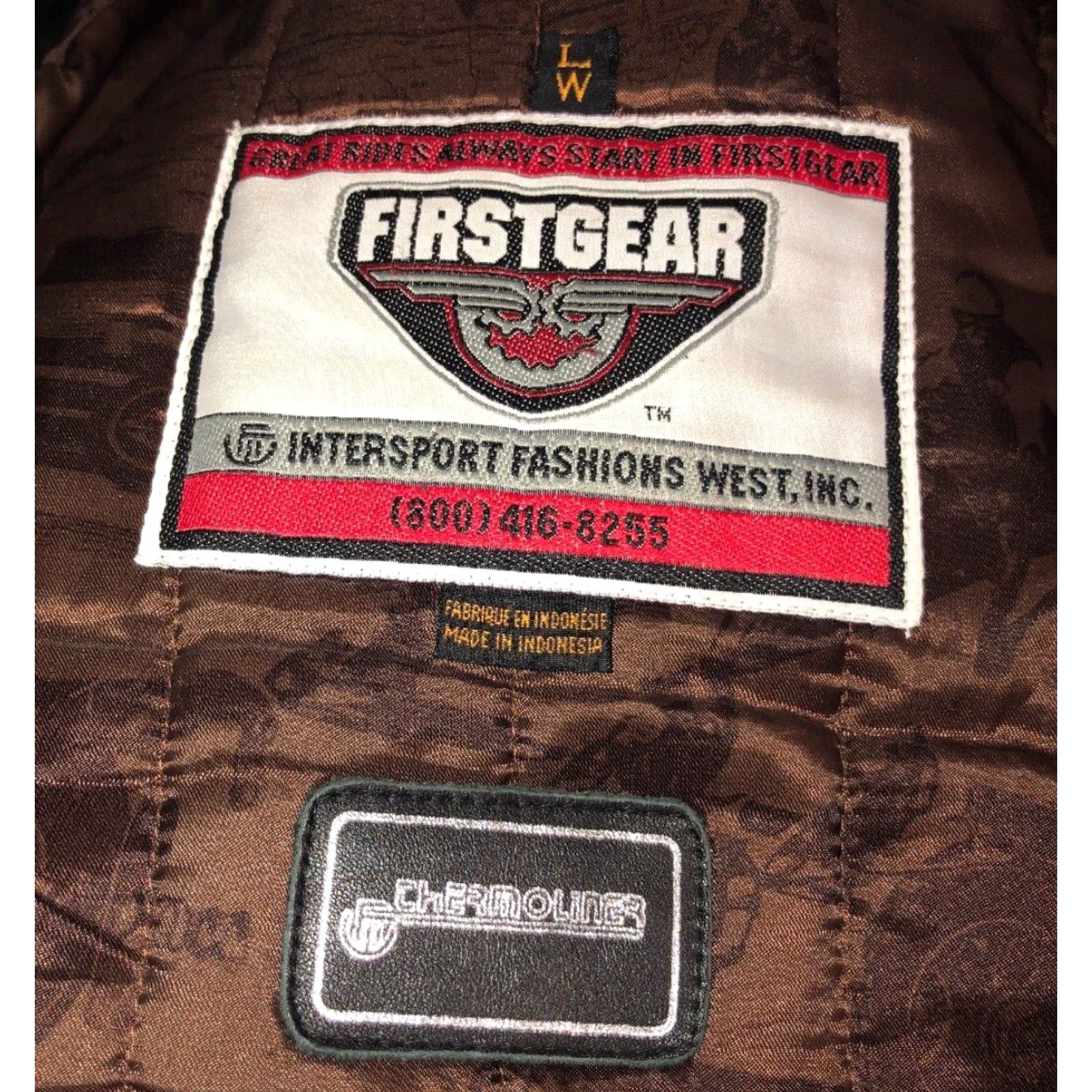 Vintage VINTAGE First Gear Leather Jacket Womens Full Zip Chermo Liner Size L Black Jacket Women Adults Size L / US 10 / IT 46 - 6 Thumbnail