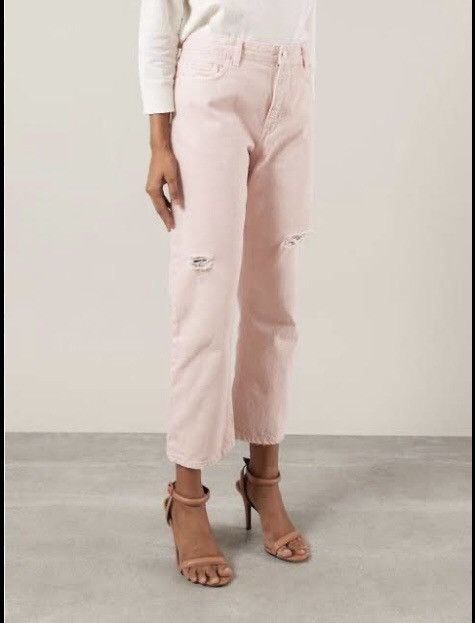 Acne Studios Pop Pink Trash Jeans Size 25" / US 0 / IT 36 - 1 Thumbnail