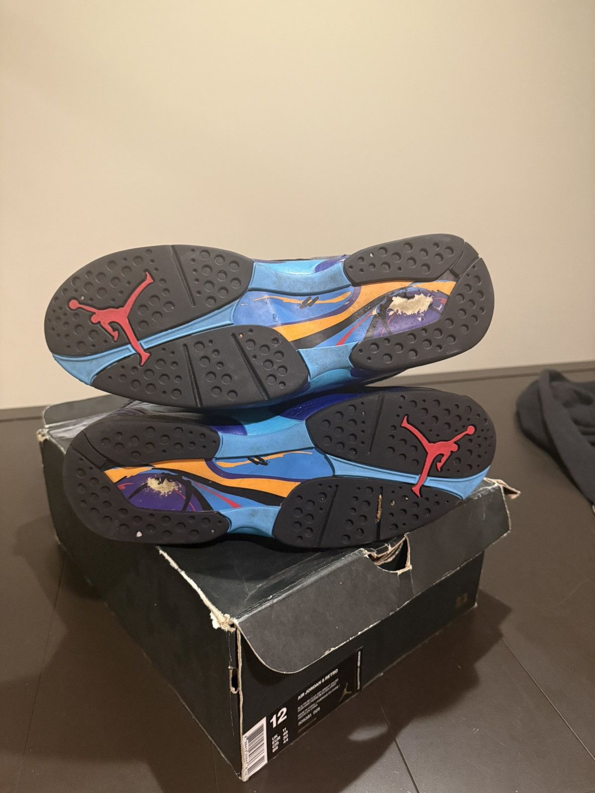 Jordan Brand Jordan 8 aqua 2015 Size US 12 / EU 45 - 7 Thumbnail