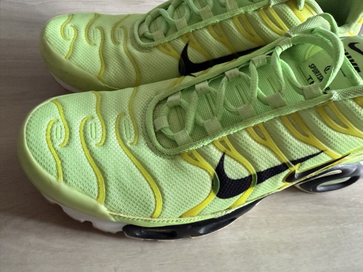 Nike Nike Air Max Plus Overbranding Lime Blast 815994-300 Sz 9.5 Size US 9.5 / EU 42-43 - 7 Thumbnail