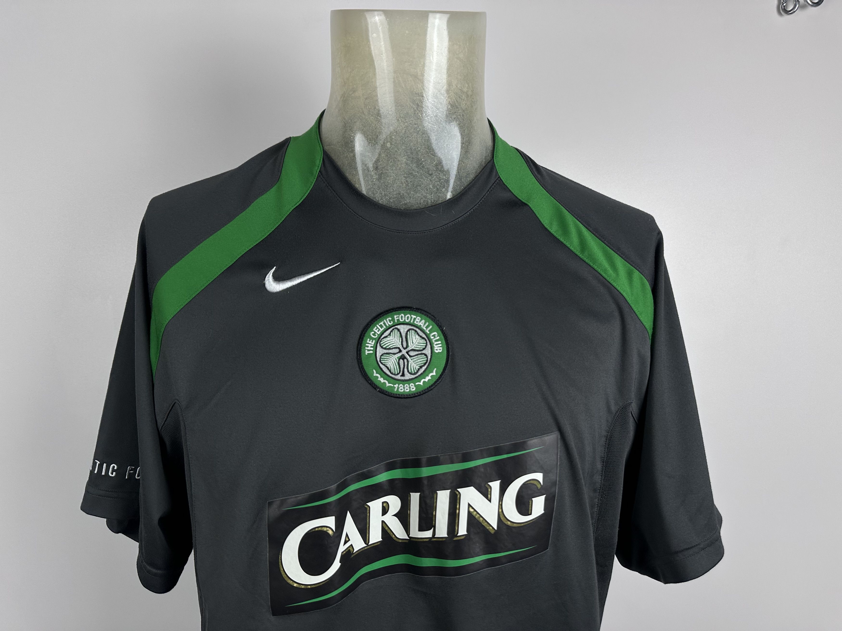 Nike Celtic 2005 2006 2007 Training Football Shirt Soccer Jersey Size US L / EU 52-54 / 3 - 2 Thumbnail