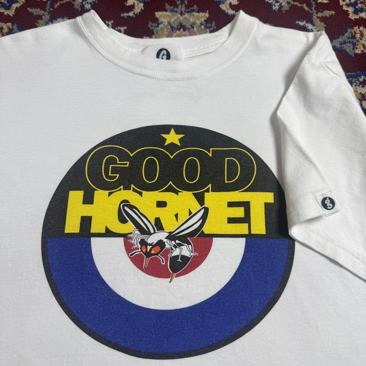 GOODENOUGH 90-00s Vintage GOODENOUGH Hornet Hiroshi Fujiwara Y2K tee Size US S / EU 44-46 / 1 - 1 Thumbnail