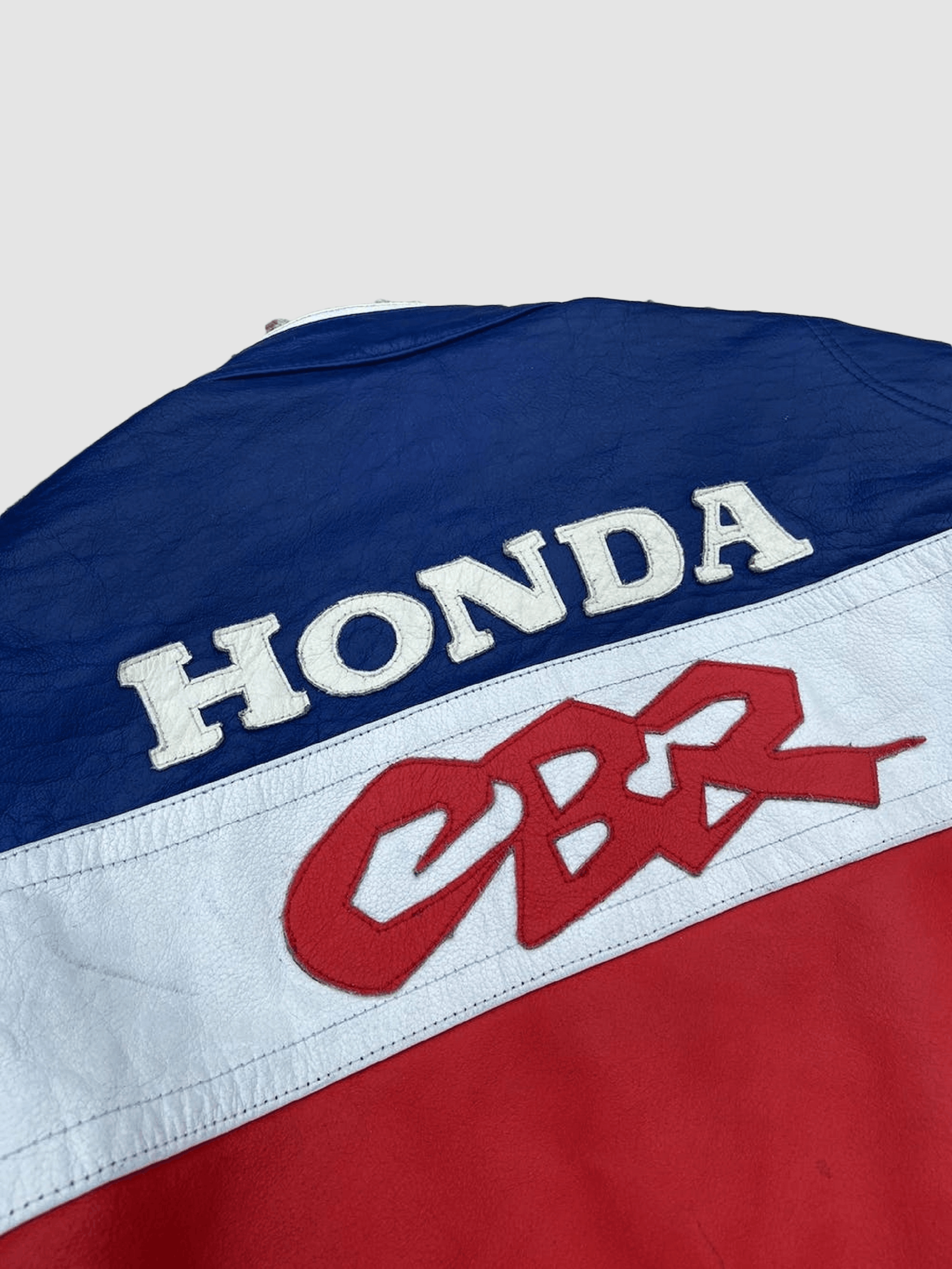 Honda 🔥 Honda CBR Leather Moto Racing Jacket Size US XL / EU 56 / 4 - 9 Thumbnail