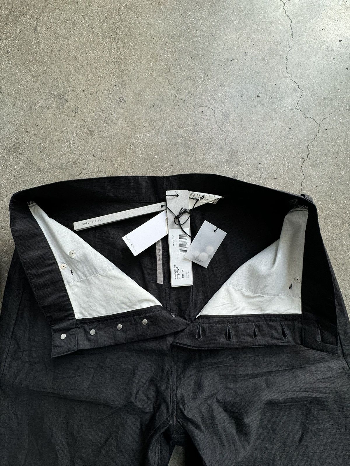 Rick Owens Rick Owens Geth Jeans Size US 34 / EU 50 - 10 Thumbnail