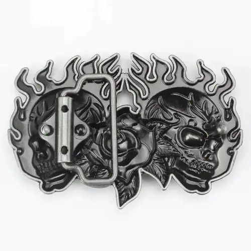 Other Skull skeleton buckle head ( buckle only ) Size ONE SIZE - 2 Thumbnail