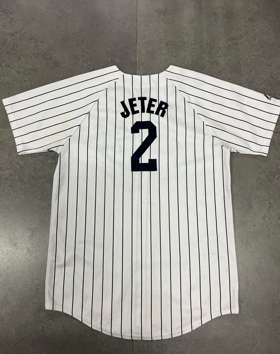 Maillot Vintage New York Yankees Majestic - Homme Taille S - Blanc