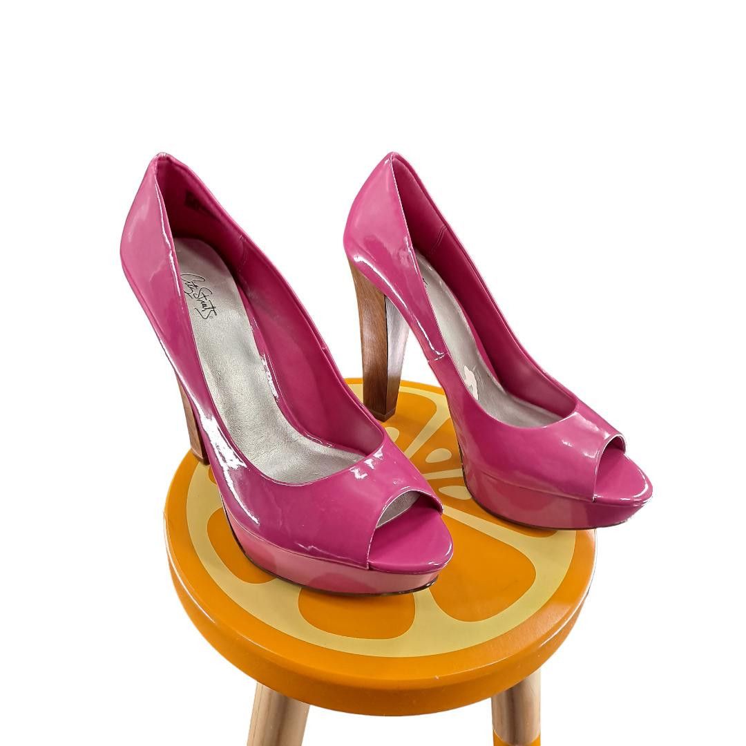 Other City Strats Pink High Heel Woman's Size 9.5 Size US 9.5 / IT 39.5 - 1 Thumbnail